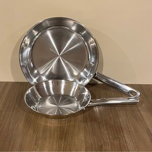 T-Fal Stainless Steel Fry Pan Bundle
